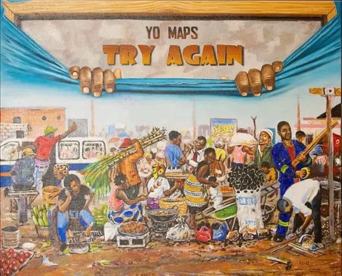 Yo Maps - Try Again Cover